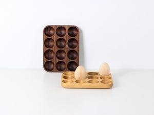 Wood <b>Egg</b> Stirring Rack 9-Cup Manual Kitchen Appliance <b>Eco</b>-Friendly Dishwasher Safe Restaurant Use - Product Image 1