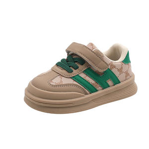 Scarpe Sportive Unisex per Neonati, Traspiranti, Casual, in Pelle, con Suola Morbida, per <span class=keywords><strong>Primi</strong></span> <span class=keywords><strong>Passi</strong></span>, Motivo a Foglie - Product Image 2