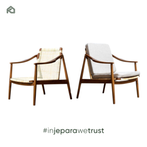 Modern Teak Wood Chaise Lounge Sofa <b>Chair</b> with Waterproof Cushion for Outdoor and Living Room Furniture Made in Indonesia - Product Image 5