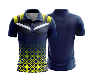 Custom Printed Polo Jersey for Sports Teams Manufacturer Durable Stitching for Men Women Youth Quick-Dry Dry-Fit Active Polo - Product Image 3