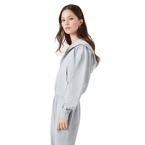 Nueva Llegada: Sudadera con Capucha para Mujer, Estilo Urbano, Gruesa, con Bolsillos Laterales Delanteros Personalizados, Corte Regular, 100% Algodón, Venta al Por Mayor - Product Image 5