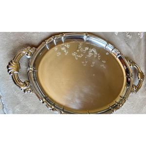 Top Luxury Modern Art <b>Gold</b> <b>Serving</b> <b>Tray</b> Super High Quality Metal Decorative <b>Serving</b> Platter for Dining Table Accessories Supply - Product Image 2