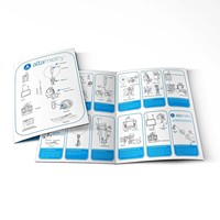 Impression personnalisée de brochures pliées, dépliants publicitaires, brochures, manuels, livrets d'instructions