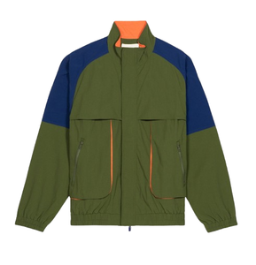 Chaqueta Cortavientos Anorak con Logotipo Personalizado OEM, Chaqueta Cortavientos Impermeable para Hombre con Forro de Malla Transpirable, Talla Grande - Product Image 1