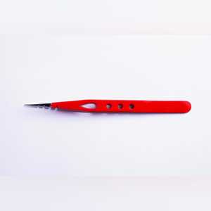 Pinzas de precisión Ultra Grip para pestañas, herramientas de belleza de punta micro con ajuste a cero, pinzas ultrafinas para pestañas Signature. - Product Image 3