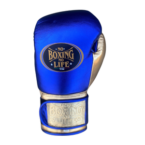 Guantes de Boxeo de Entrenamiento No Boxing No Life, Diseño de Dedos Completos, Cierre de Gancho y Bucle, Cuero Vacuno, Absorción de Humedad, Secado Rápido - Product Image 3