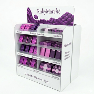 Exhibidor de PVC Moderno Personalizado para Publicidad en Tiendas, Supermercados, Exposiciones y Salas de Exhibición - Product Image 3