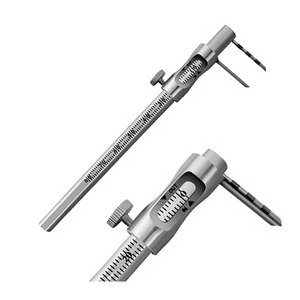 Jauge à calibre coulissant de 5 pouces (0-80 mm) en acier inoxydable, instrument de mesure de précision pour implantologie dentaire - Product Image 4