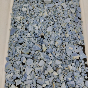 Mezcla forma y tamaño cabujón piedra preciosa ópalo azul Natural piedra preciosa mezcla forma mezcla tamaño peruano hecho a mano - Product Image 1