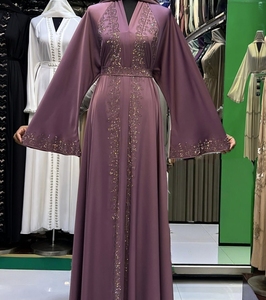 2026 Attractive Dubai Abaya for Women Hand Work Kaftan Traditional Islamic Clothing and Accessory Designed for Muslims - Product Image 3