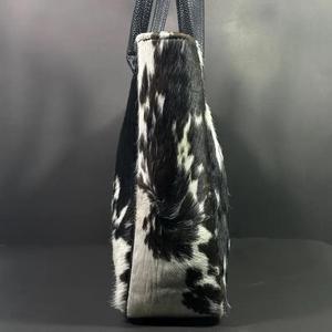 Sac fourre-tout en cuir véritable durable pour femme avec fermeture à cadenas, motif alligator, antivol, mode été/automne, 7 pouces de haut - Product Image 6