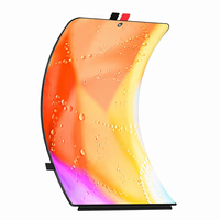 Écran AMOLED flexible MIPI D-PHY haute résolution 8,8 pouces, résolution 1080x2280, luminosité 800/1600 nits pour applications industrielles et automobiles