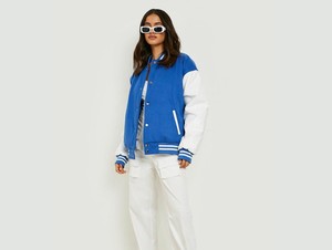 Veste universitaire personnalisée pour femme de qualité supérieure, col montant, imperméable, coupe-vent, respirante, teinte, hiver, logo personnalisé - Product Image 6