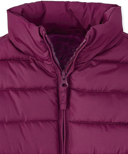 Blouson matelassé pour homme, col montant, couleur unie, coupe-vent, fermeture éclair, manteau d'hiver décontracté, longueur courte, rembourrage en polyester - Product Image 6