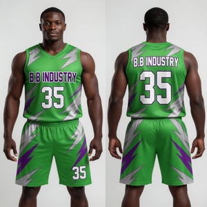 Uniforme de baloncesto juvenil para hombre, diseño dinámico azul y blanco con efecto salpicado, pantalones cortos de jersey personalizados, número 10, kit premium de la industria B.B. - Product Image 4