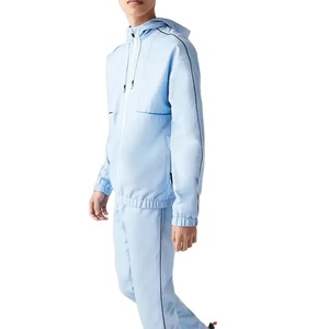 Conjunto Deportivo de Dos Piezas de Forro Polar, Personalizado con Logotipo Bordado, Reflectante, de Gran Tamaño, de Poliéster, Transpirable, Resistente al Viento e Impermeable para Invierno - Product Image 2