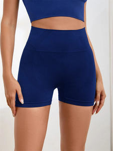 Nouveau Short de Sport Femme Sans Coutures Effet Scrunch Rehausseur de Fesses Dos en V Respirant pour Fitness Yoga Entraînement et Gym - Product Image 4