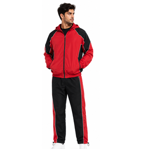 Survêtement en nylon pour hommes, course à pied en plein air, jogging, fitness, vêtements de sport, fabricant de vêtements OEM ODM, fournisseur de marques privées - Product Image 4