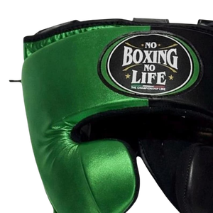 ชุดฝึกซ้อมมวยหนังแท้ระดับมืออาชีพ Oem No Boxing No Life พร้อมนวมพรีเมียม ที่ครอบศีรษะ และที่ป้องกันอวัยวะเพศ สำหรับผู้ใหญ่ สำหรับศิลปะการต่อสู้ - Product Image 4