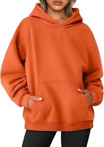 Sudadera Holgada con Capucha para Mujer, Diseño sin Logotipo, Sudadera de Forro Polar, Chaqueta Extra Grande para Mujer - Product Image 5