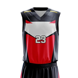 Ensemble d'uniformes de basketball professionnels à sublimation, taille adulte, séchage rapide, fabriqués dans les meilleurs matériaux - Product Image 4