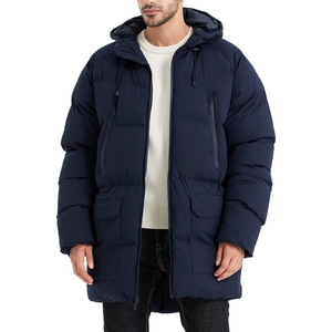 Dernières vestes parkas chauffantes légères et élégantes en polyester 100 % personnalisables pour hommes et femmes - Product Image 2