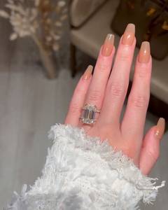 Anillo de Compromiso con Diamante Cultivado en Laboratorio, Corte Esmeralda, 10 Quilates, para Mujer |   Anillo de Aniversario de Bodas de Lujo Chapado en Oro de 18K con Certificado IGI - Product Image 6