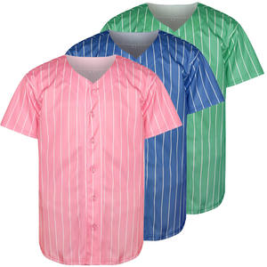 Vêtements de sport NOUVEAUTÉ Derniers modèles Vente chaude Logo personnalisé Couleur respirante Short de baseball personnalisé à boutons entièrement imprimé par sublimation - Product Image 3