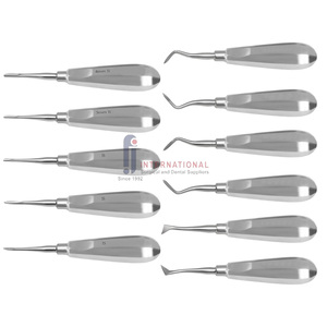 Juego de Elevadores Dentales Personalizables de Grado Alemán, 11 Piezas, Elevadores de Raíz Manuales para Cirugía Oral con Agarre Ergonómico - Product Image 3