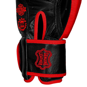 Guantes de Boxeo de Entrenamiento Unisex de Cuero Personalizados Hechos con Cuero Vacuno Genuino de Primera Calidad con Forro de Tela Impermeable - Product Image 6