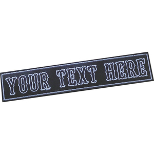 Écussons tissés en sergé personnalisés pour vêtements, logos brodés à coudre, badges thermocollants pour chapeaux 2025, thermoscellables - Product Image 1