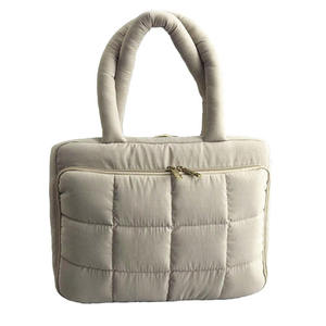 Bolsa de Mano de Lona de Algodón con Logotipo Personalizado al por Mayor, con Bolsillo con Cremallera, Promocional para Mujer, Reutilizable, Diseño Personalizado, Envío Personalizado - Product Image 4
