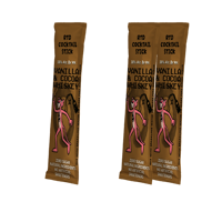 Whisky de Vainilla y Cacao de Alta Calidad al por Mayor, 65 ml, 10% ABV, Sin Azúcar, Bebida Lista para Beber, Premix de Alcohol, Cóctel en Sobres, Agua con Gas