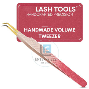 Pinces à cils en acier inoxydable de qualité supérieure - Haute qualité, durables, fabriquées au Pakistan - Product Image 5