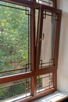 Fenêtre pliante en aluminium à double vitrage, verre trempé, insonorisée, CE