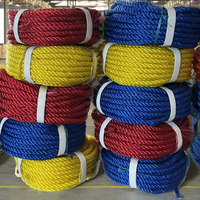 Cordon de pêche torsadé en PE à 3 brins de haute qualité 8 mm, modèle Master HDPE, marque MULTIROPES, fournitures marines, emballage, protection UV, ISO