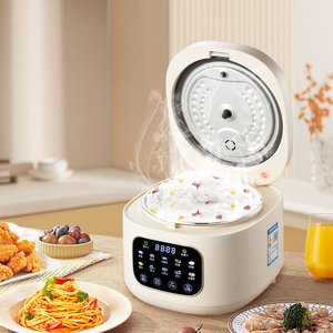 Olla Arrocera Eléctrica Inteligente de 3L con Temporizador, Calentamiento Programado, Multifuncional para el Hogar, Regalo Ideal - Product Image 5