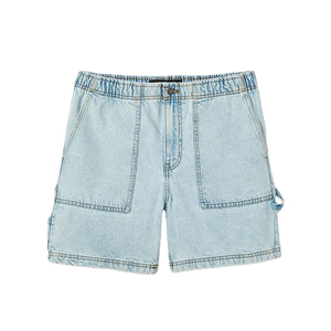 Pantalones Cortos de Mezclilla para Hombre, Estilo Urbano, Cintura Media, Lavado Claro, Secado Rápido, Transpirables, Servicio OEM, 2026 - Product Image 6