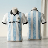 Polo de football d'inspiration rétro, vêtements de sport pour les équipes de club et les activités sportives