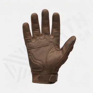 Guantes de Motocicleta Personalizados Estilo Café Racer, de Cuero PU, Resistentes al Viento, Antideslizantes, de Alta Calidad para Invierno - Product Image 2