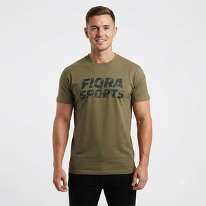เสื้อยืดโอเวอร์ไซส์ผู้ชายผ้าคอตตอน 100% หนานุ่ม พิมพ์ลาย DTG โลโก้เสื้อยืด สไตล์วินเทจฟอกสีแบบ Stone Acid Wash รับผลิตตามแบบ OEM - Product Image 1