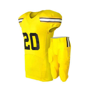 Uniforme de Fútbol Americano Sublimado, Conjunto Personalizado con Pantalones Acolchados Integrados - Product Image 1