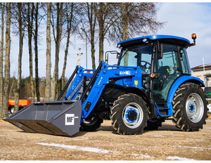 Nuevo Tractor Agrícola SOLIS S50 de 50HP 4WD con Cargador y Cabina, Equipo Agrícola Diésel de Uso Pesado, Venta al Por Mayor - Product Image 2