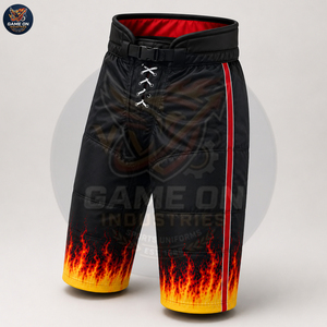 2026 Premium Quality With Private Lable Comfortable Breathable Sublimation Team Wear Custom Flame Design Ice Hockey Uniform - Product Image 4