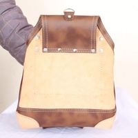 Bolsa de herramientas de cuero resistente al por mayor bolsa de herramientas de trabajo hecha a mano de carpintero electricista bolsa de herramientas cinturón de nailon OEM personalizable