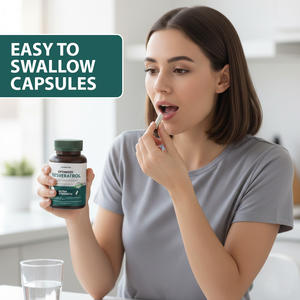 Cápsulas de Resveratrol de Marca Privada 500mg/600mg, Suplemento Dietético Antioxidante Natural para Adultos, Fabricante OEM, Suministro al por Mayor - Product Image 4