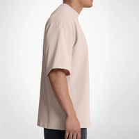 T-shirts surdimensionnés à manches courtes de haute qualité, imprimés sur mesure, style streetwear, effet vieilli, faible MOQ