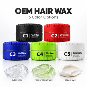 Cera para el Cabello para Hombre con Fórmula Personalizada, Fijación Fuerte, Textura y Acabado, Fragancia, Logotipo y Empaque Personalizados - Product Image 1