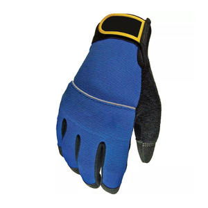 Gants de sécurité pour mécaniciens JNM SAFETY, en cuir synthétique de qualité supérieure, résistants à la chaleur, doux et confortables, 11 oz - Product Image 2