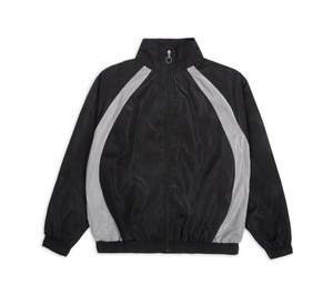 Chaqueta Cortavientos Personalizada de Nuevo Estilo con Bloques de Color para Hombre, Tallas Grandes, Informal, para Gimnasio y Fitness, con Forro de Malla de Nailon, Ligera - Product Image 5